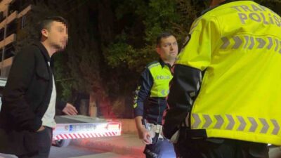 Burdur’da polis ekiplerinin ’dur’ ihtarına uymayıp kaçan alkollü sürücü kısa