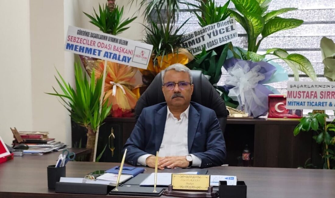 Adıyaman Esnaf ve Sanatkarlar Odaları Birliği Başkanı Ziya Duranay, Kurban