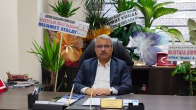 Adıyaman Esnaf ve Sanatkarlar Odaları Birliği Başkanı Ziya Duranay, Kurban