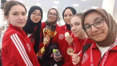 DÜZCE(İHA) –Okul Sporları Atıcılık Tabanca Gençler A Kız Türkiye Birinciliği