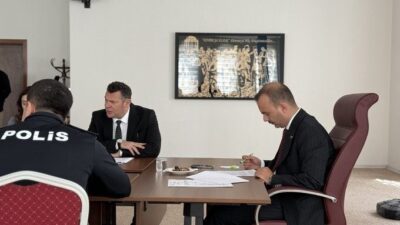 Çanakkale’nin Eceabat ilçesinde ’Orman Yangınları ile Mücadele Komisyon Toplantıları’ yapıldı.