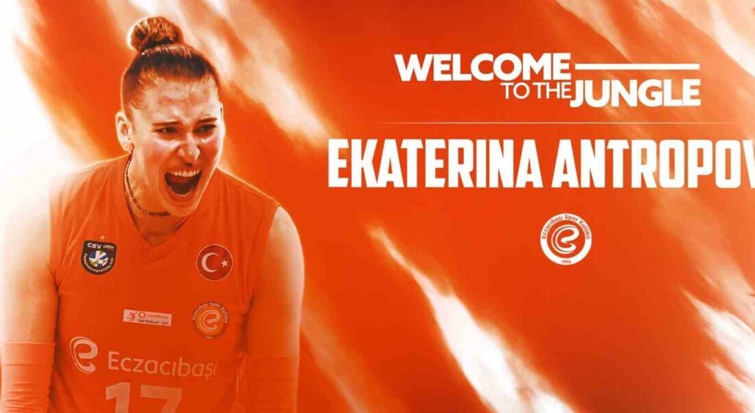 Avrupa voleybolunun en güçlü skor silahlarından Ekaterina Antropova, yeni sezonda