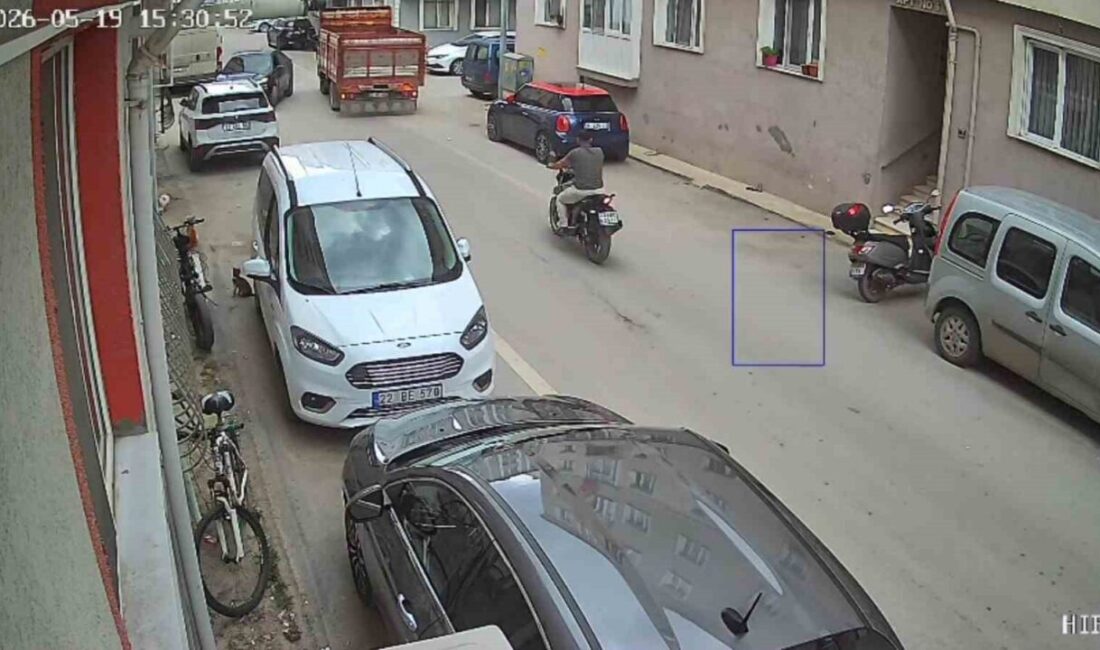 Edirne’de aynı sokakta yarım saat arayla meydana gelen iki ayrı