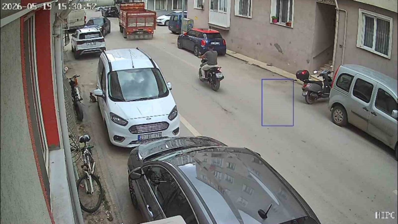 Edirne’de aynı sokakta yarım saat arayla meydana gelen iki ayrı