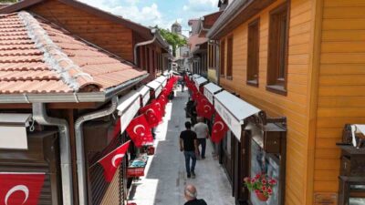 Edirne’de vatandaşların “Dar Çarşı” olarak bildiği Terziler Sokağı’nda yürütülen ve