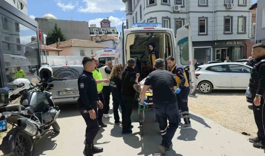 Edirne’de iki grup arasında çıkan tartışmanın bıçaklı kavgaya dönüşmesi sonucu