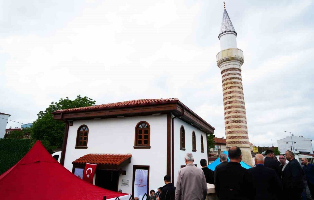Edirne’de uzun yıllar harap halde bulunan 15’inci yüzyıl eserlerinden Şeyh