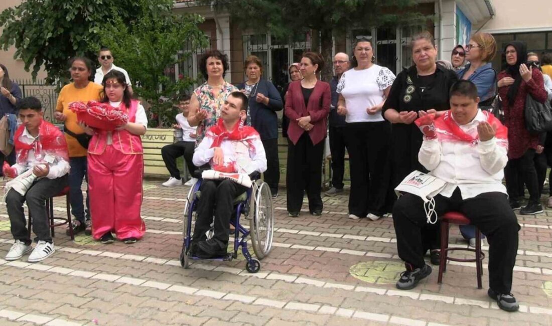 Edirne’de Engelliler Haftası dolayısıyla düzenlenen “Farkındalık ve Temsili Asker Kınası