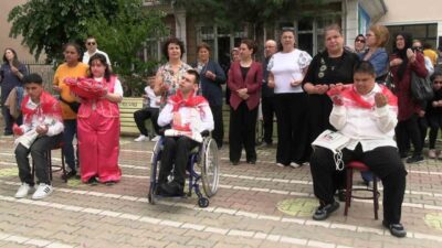 Edirne’de Engelliler Haftası dolayısıyla düzenlenen “Farkındalık ve Temsili Asker Kınası