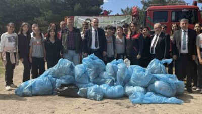 Balıkesir’in Edremit ilçesinde, yaklaşan yaz ayları öncesinde orman yangınları riskini