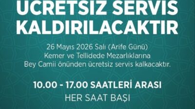 Efeler Belediyesi, yaklaşan Kurban Bayramı öncesinde vatandaşların mezarlık ziyaretlerini daha