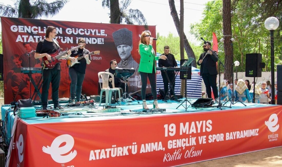 Aydın’ın Efeler ilçesinde, 19 Mayıs Atatürk’ü Anma, Gençlik ve Spor