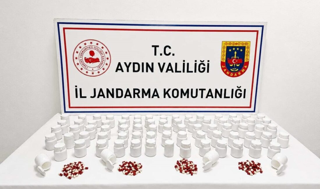 Aydın’ın Efeler ilçesinde düzenlenen uyuşturucu operasyonunda satışa hazır 3 bin