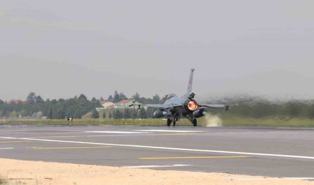 Efes-2026 Tatbikatı’nda görev alacak 2 adet F-16 savaş uçağı, Eskişehir’deki