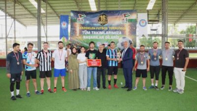 Eğitim-Bir-Sen Adana Şubesi tarafından düzenlenen 16. Kardelen Futbol Turnuvası tamamlandı.