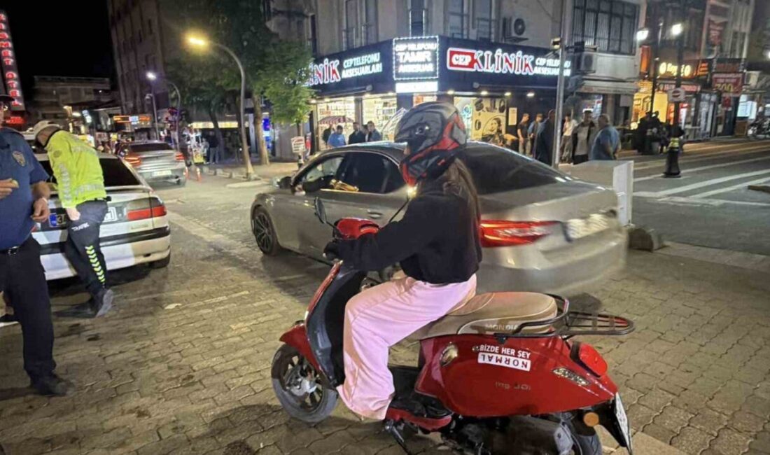 Tokat’ın Erbaa ilçesinde motosiklet sürücüsü Hanife Kurt, ehliyetini aldıktan bir