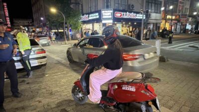 Tokat’ın Erbaa ilçesinde motosiklet sürücüsü Hanife Kurt, ehliyetini aldıktan bir