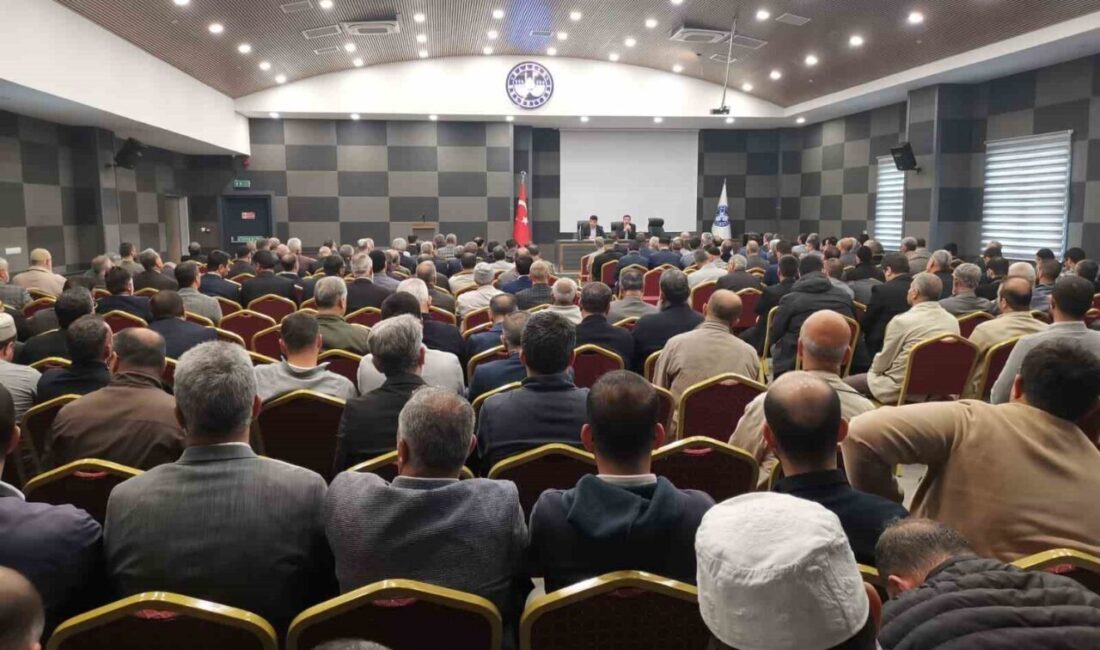 Elazığ’da din görevlileri bir araya gelirken, toplantının ana teması ise
