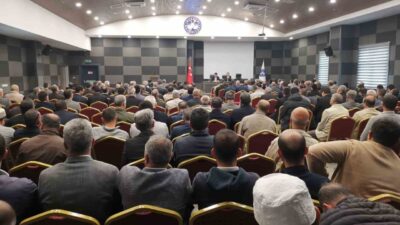 Elazığ’da din görevlileri bir araya gelirken, toplantının ana teması ise