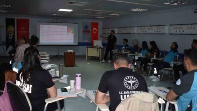 Elazığ’da UMKE birimine Kimyasal, Biyolojik, Radyolojik ve Nükleer (KBRN) eğitimi