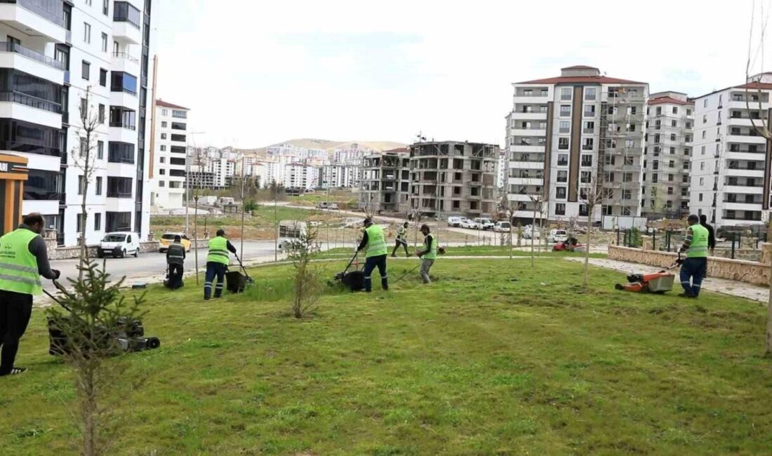 Elazığ Belediyesi, şehrin estetik görünümünü güçlendirmek ve vatandaşların yeşil alanları