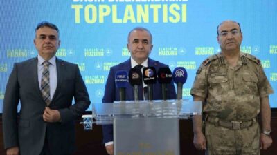 Elazığ Valisi Numan Hatipoğlu, vatandaşların Kurban Bayramı’nı huzur içinde geçirmesi