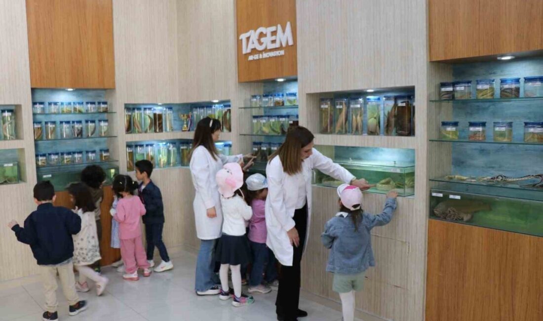 Elazığ’da anaokulu öğrencileri, Su Ürünleri Araştırma Enstitüsü Müdürlüğü bünyesinde bulunan