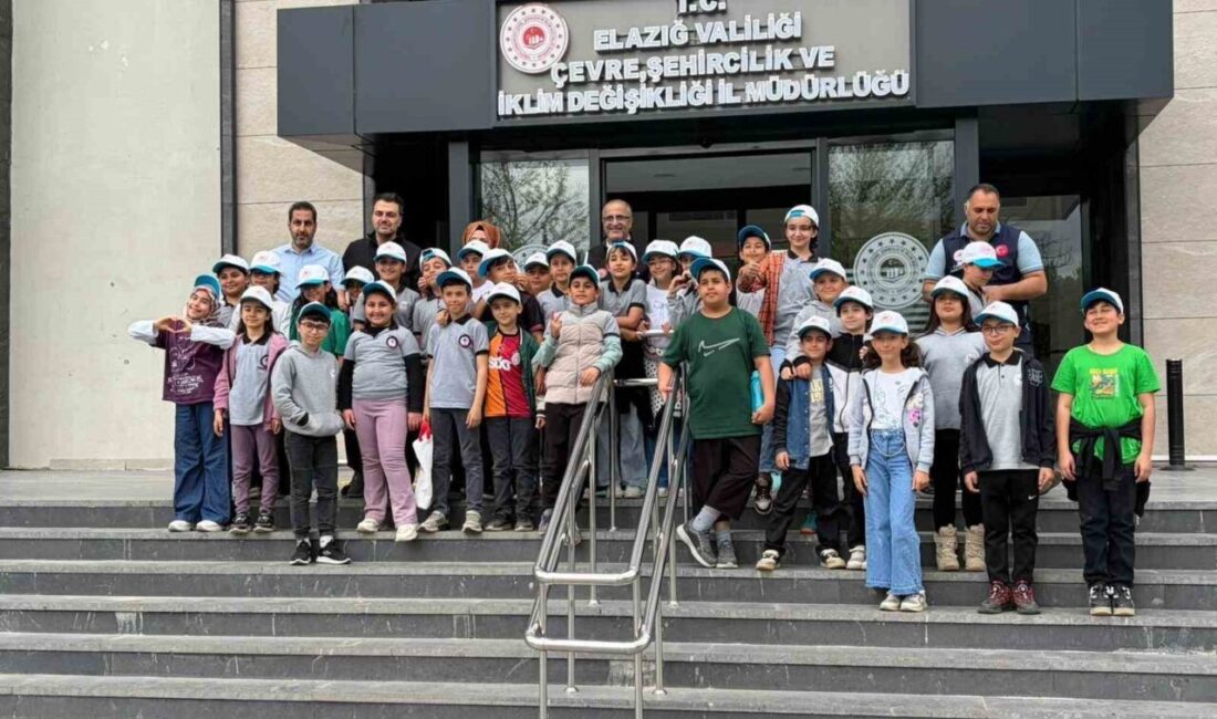 Elazığ’da ilkokul öğrencileri, Elektronik Atık ve Mavi Kapak Toplama Yarışması