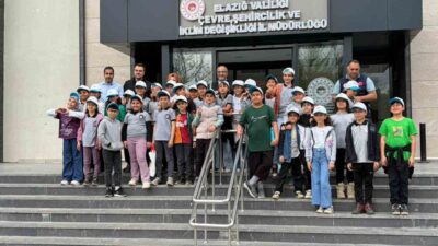 Elazığ’da ilkokul öğrencileri, Elektronik Atık ve Mavi Kapak Toplama Yarışması