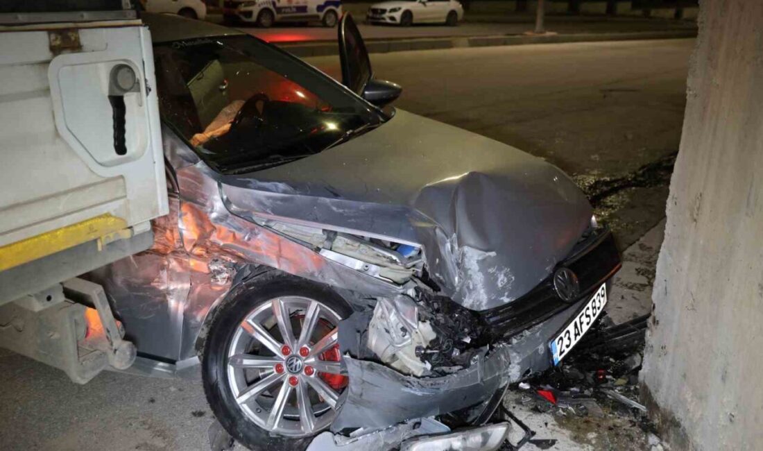 Elazığ’da nisan ayında meydana gelen 226 trafik kazasında 134 kişi