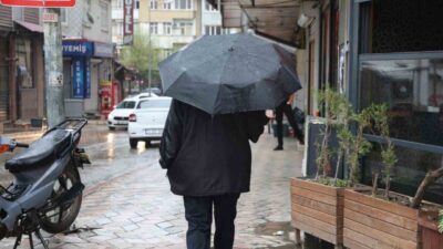 Meteoroloji 13. Bölge Müdürlüğü tarafından yapılan uyarıların ardından, Elazığ’da sağanak