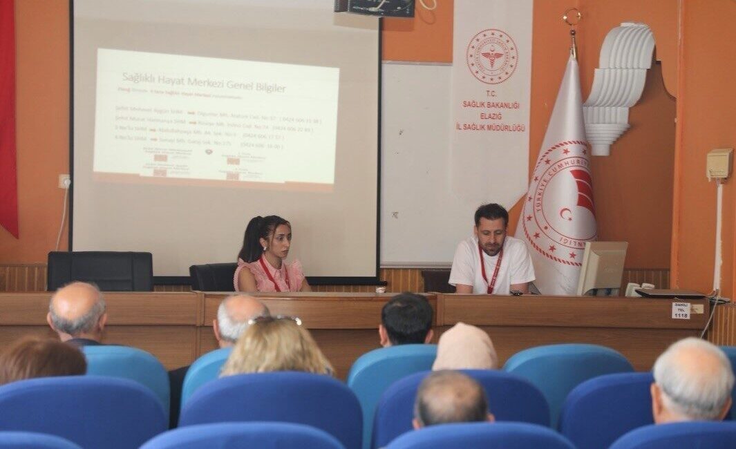 Elazığ’da İl Tarım ve Orman Müdürlüğü personeline sağlıklı hayat merkezinin