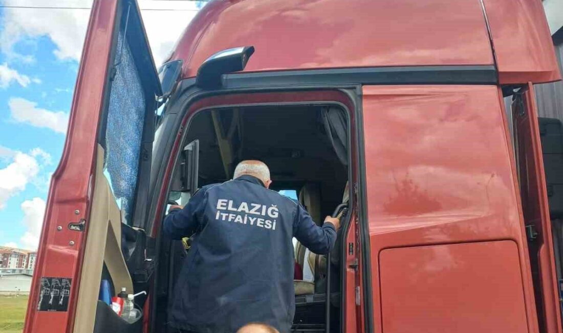 Elazığ’da tır şoförü, aracının içerisinde ölü bulundu. Edinilen bilgiye göre,