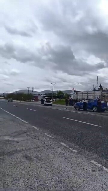 Elazığ’da iki otomobilin çarpışması sonucu meydana gelen trafik kazasında 2