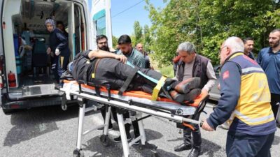 Elazığ’da otomobil ile cipin çarpışması sonucu meydana gelen trafik kazasında