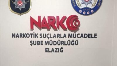 Elazığ’da İl Emniyet Müdürlüğü ekiplerince gerçekleştirilen uyuşturucu operasyonunda, 5 bin