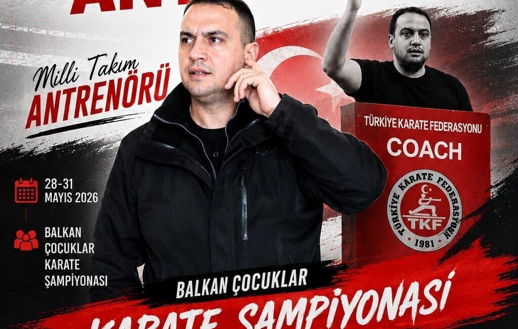 Elazığ’da görev yapan polis memuru ve karate antrenörü Turgut Gürgöze,