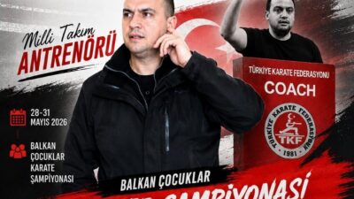 Elazığ’da görev yapan polis memuru ve karate antrenörü Turgut Gürgöze,