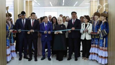 Cumhurbaşkanı Recep Tayyip Erdoğan’ın eşi Emine Erdoğan, Kazakistan Seyfullin Devlet