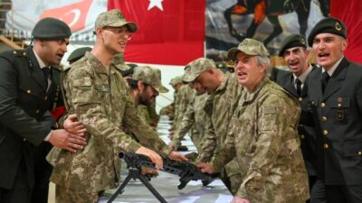 Erzurum’da Engelliler Haftası dolayısıyla “Temsili Askerlik Uygulaması” programı düzenlendi. Engelli