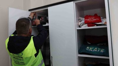 Bursa’da Nilüfer Belediyesi, “Engelsiz Nilüfer” projesi kapsamında engelli vatandaşların evlerindeki