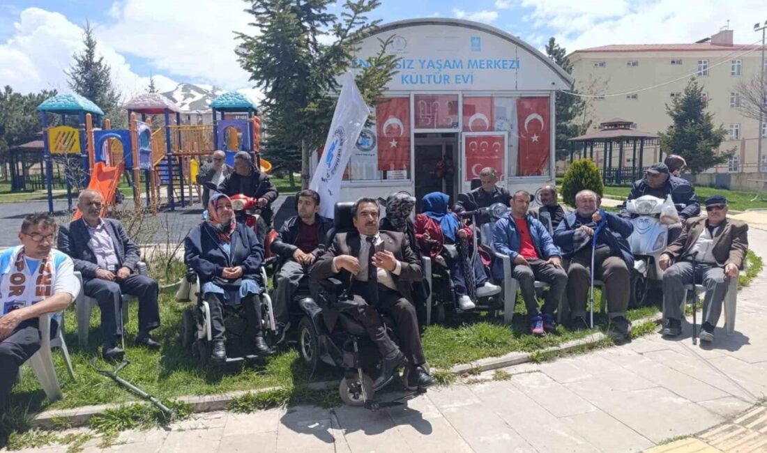 Türkiye Sakatlar Derneği Erzurum Şubesi tarafından Engelliler Haftası dolayısıyla bir