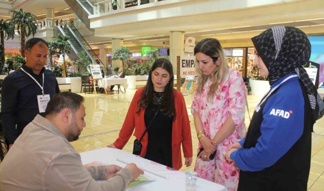 Kayseri AFAD İl Müdürlüğü öncülüğünde Engelliler Haftası dolayısıyla oluşturulan Empati