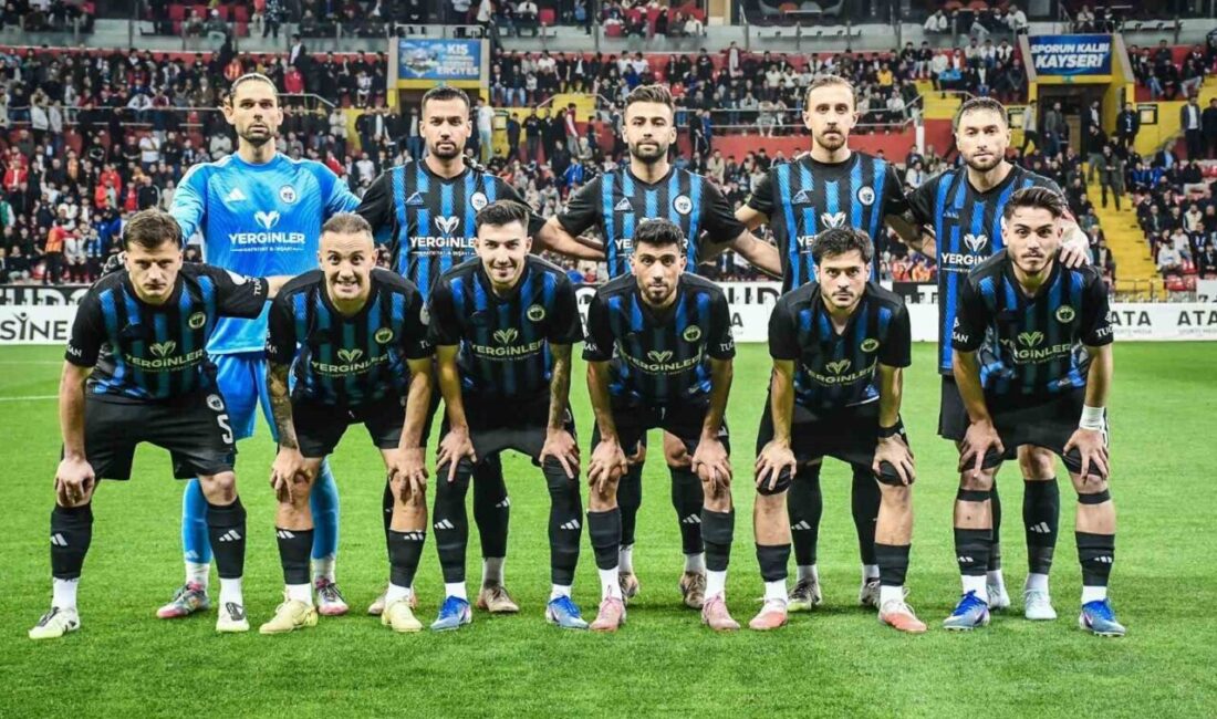 TFF 3. Lig 2.Grup Play-Off 2.Tur ikinci maçında Erciyes 38