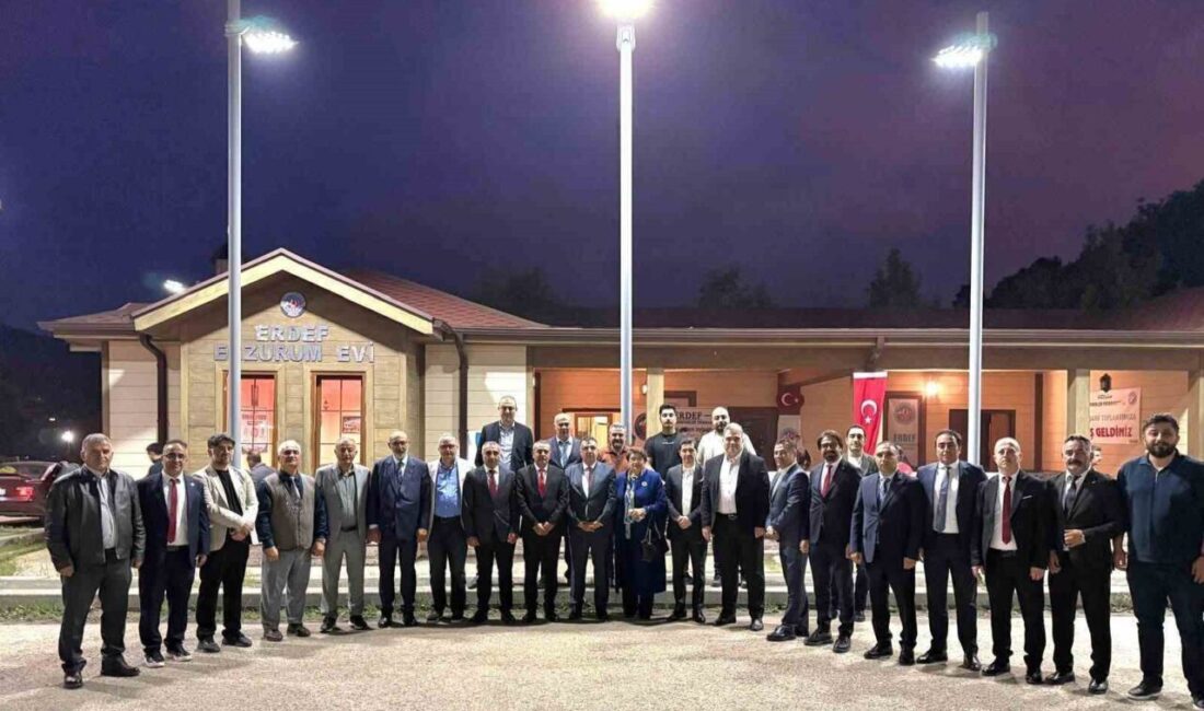 Ankara Erzurum Dernekler Federasyonu ERDEF’in düzenlediği “bürokrasi istişare toplantısı’” Ankara’da