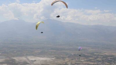 Türkiye Yamaç Paraşütü Hedef Yarışması’nda, Erzincan Havacılık ve Doğa Sporları