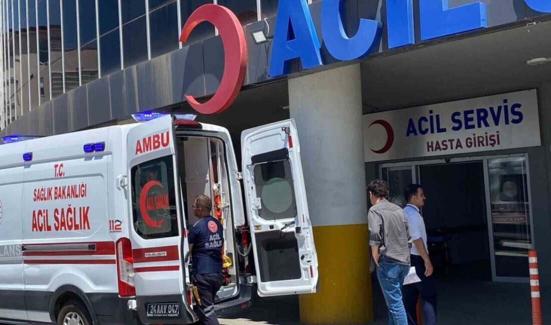 Erzincan’da kurbanlık keserken kendini yaralayan acemi kasaplar koşarak hastanelere gitti.