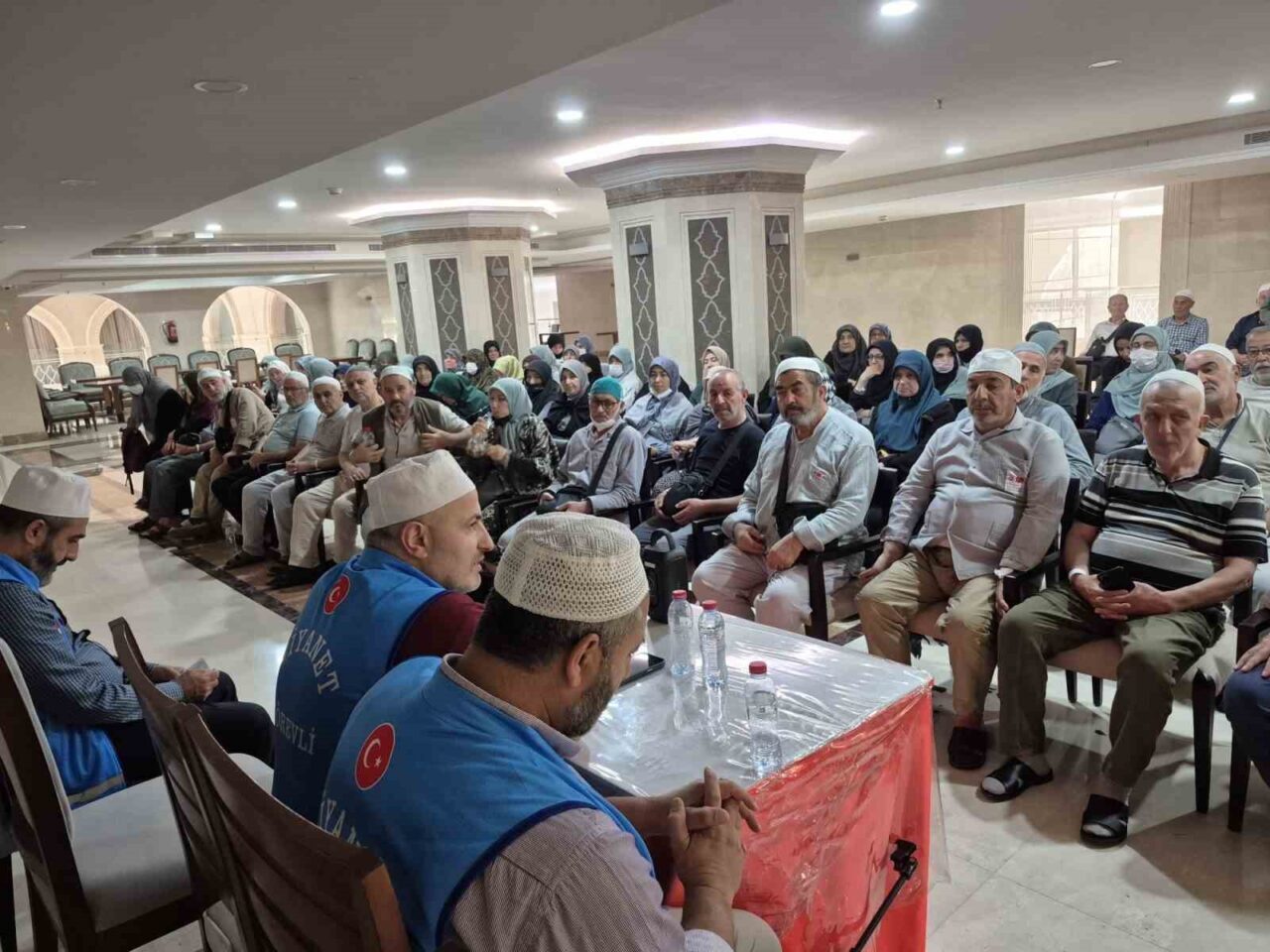 Erzincan İl Müftülüğü tarafından hac ibadetini yerine getirmek üzere kutsal