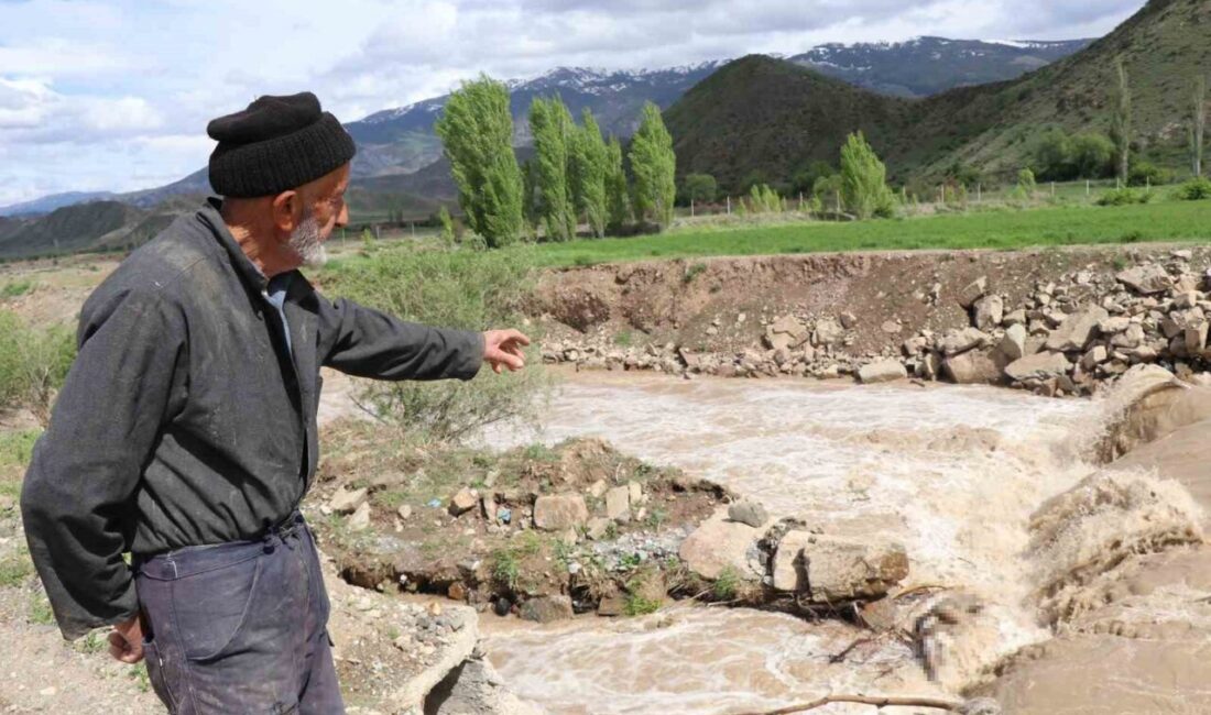 Erzurum’un Oltu ilçesinde, Oltu Çayı’nı geçmeye çalıştığı tahmin edilen erkek