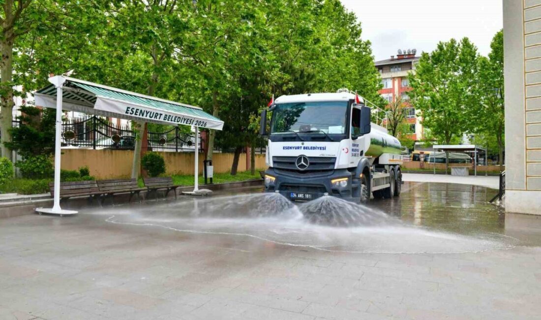 Esenyurt Belediyesi vatandaşların bayramı daha hijyenik ve sağlıklı bir ortamda